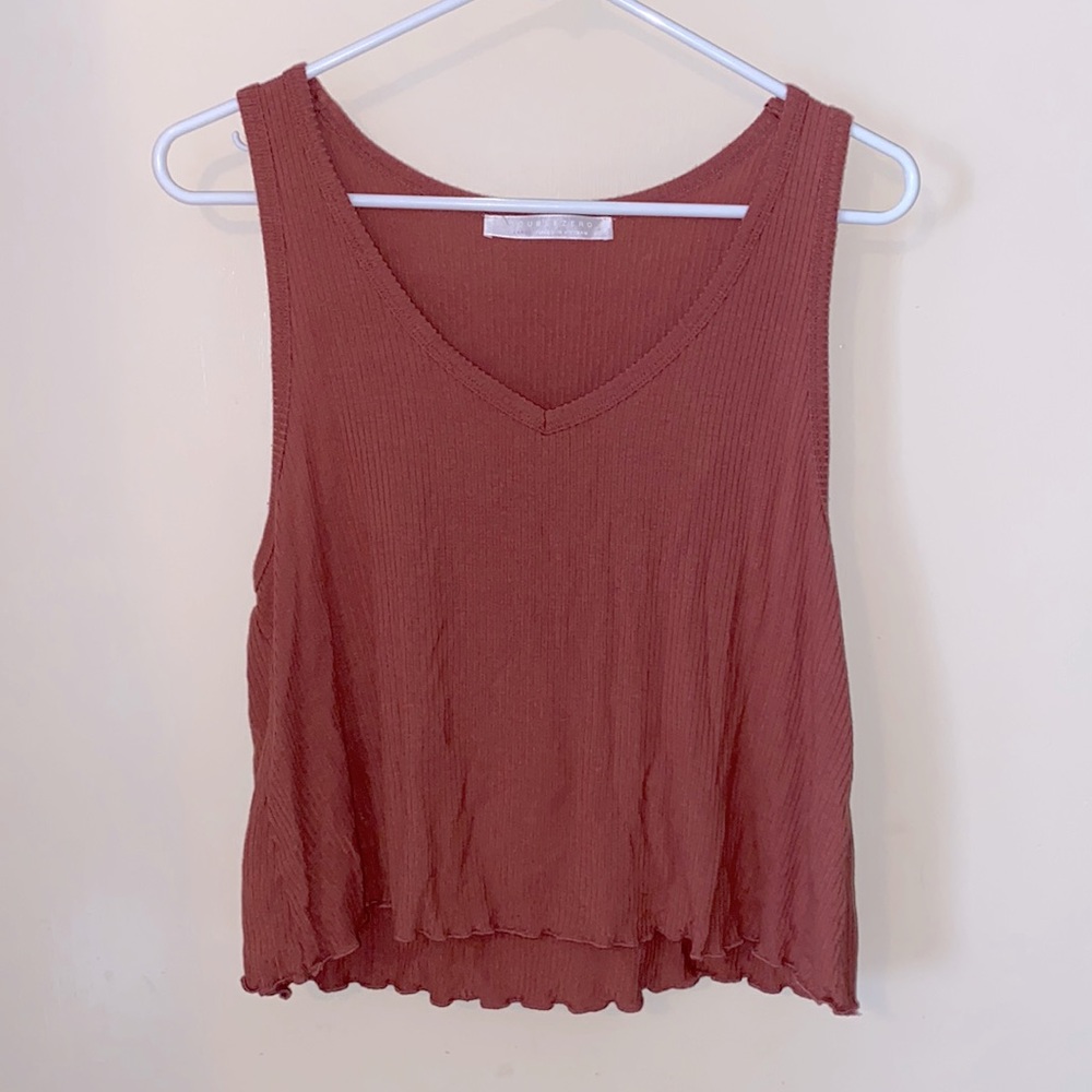Dry Goods cropped flowy tank